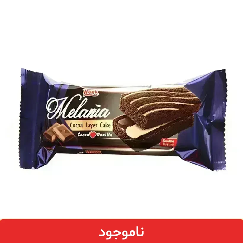 week-ahlam-1-1 کیک ویک لایه ای وانیل نوتلا 60 گرمی - 36 عددی