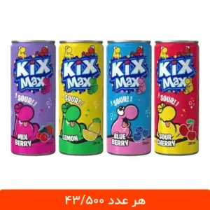 پک ترکیبی نوشابه کیکس مکس - بسته 12 عددی