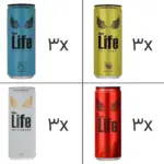 پک ترکیبی انرژی زا هپی لایف رژیمی - بسته 12 عددی