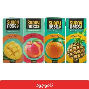 پک ترکیبی آبمیوه پاکتی سانی نس - بسته 18 عددی