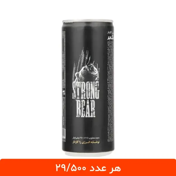 نوشابه انرژی‌زای استرانگ‌ بر (Strong Bear) - بسته ۶ عددی