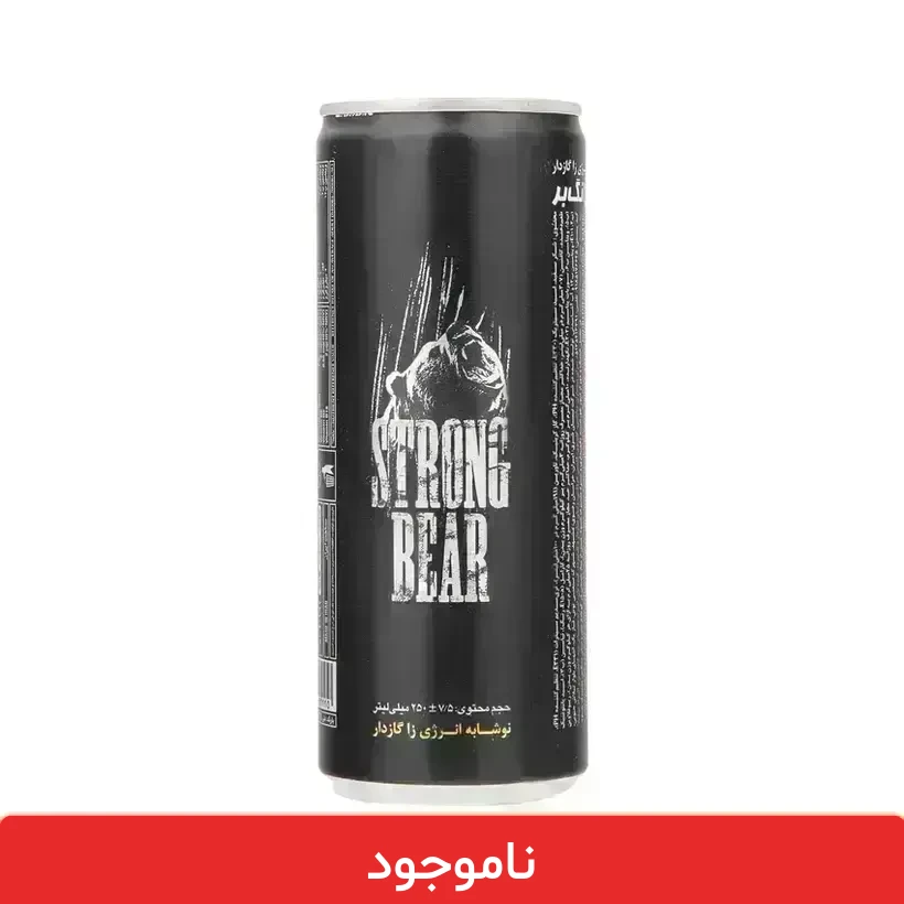 113445717 نوشابه انرژیزای استرانگ بر (Strong Bear) - بسته ۶ عددی