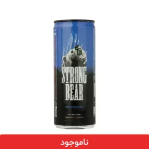 نوشابه انرژی‌ زا استرانگ‌ بر بلوبری Strong Bear - بسته ۶ عددی
