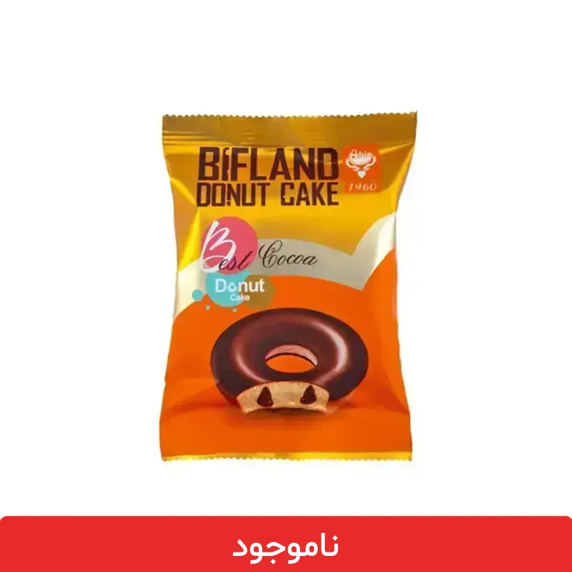 Adrin donout دونات کاکائو آدرین 63 گرمی - بسته 36 عددی