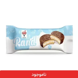 بیسکوئیت والس دو قلو با طعم نارگیل آدرین - بسته 36 عددی