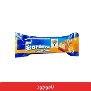 کیک لایه‌ای بیس اورنو طعم پرتقال آدرین - بسته 24 عددی