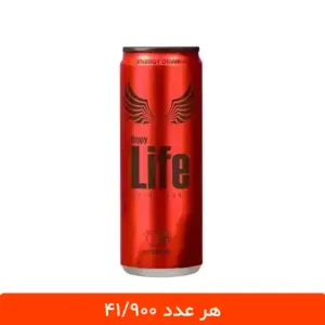 نوشابه انرژی زا بدون قند میکس بری هپی لایف – 12 عددی