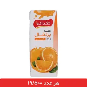 نکتار پرتقال تکدانه ۲۰۰ میلی‌ لیتر - بسته 18 عددی