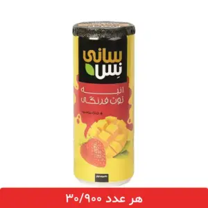 آبمیوه انبه توت فرنگی سانی نس قوطی 240 میلی لیتری - 12 عددی