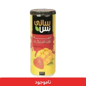 آبمیوه انبه توت فرنگی سانی نس قوطی 240 میلی لیتری - 12 عددی