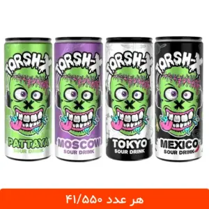 پک نوشابه گازدار ترش ایکس 250 میلی لیتر - 12 عددی