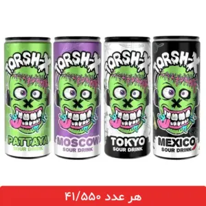 پک نوشابه گازدار ترش ایکس 250 میلی لیتر - 12 عددی