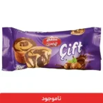 کیک دوقلوی دو رنگ با کرم کاکائو - 24 عددی