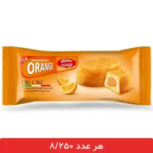 کیک روغنی پرتقالی با مغزی پرتقال ژیلداس - 24 عددی