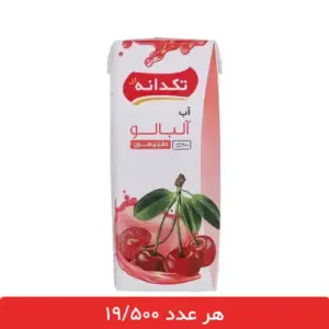 نکتار آلبالو تکدانه ۲۰۰ میلی‌ لیتر - بسته 18 عددی