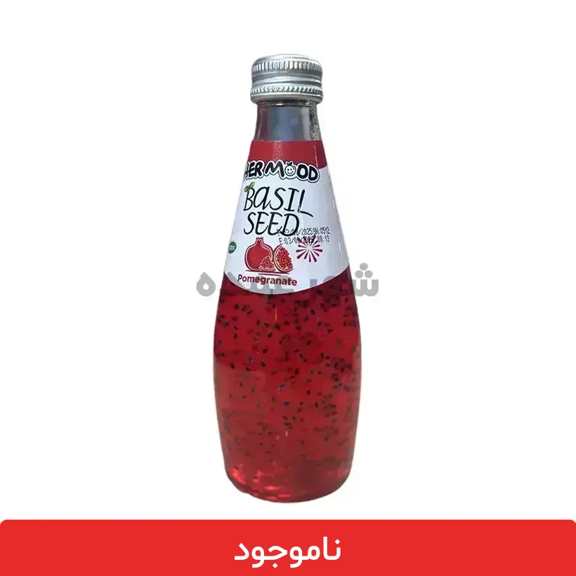 hermood Anar نوشیدنی تخم شربتی انار هرمود 300 میلی لیتری - 12 عددی - Image 1