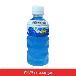 آبمیوه بلوبری با تکه های نارگیل هرمود - 6 عددی