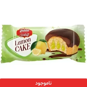 کیک روکش دار لیمویی با مغزی لیمو ژیلداس - 24 عددی