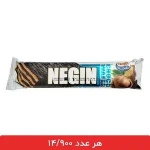 ویفر شکلاتی فندقی شوکو نگین 40 گرمی - بسته 24 عددی