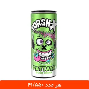 نوشابه گازدار پاتایا ترش ایکس 250 میلی لیتر - بسته 12 عددی