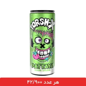 نوشابه گازدار پاتایا ترش ایکس 250 میلی لیتر - بسته 12 عددی