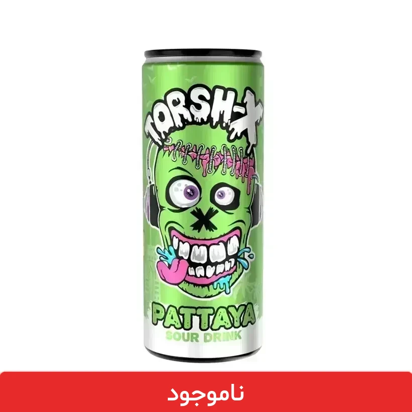 pataya نوشابه گازدار پاتایا ترش ایکس 250 میلی لیتر - بسته 12 عددی