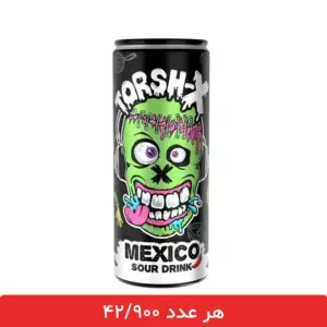 نوشابه گازدار مکزیکو ترش ایکس 250 میلی لیتر - بسته 12 عددی