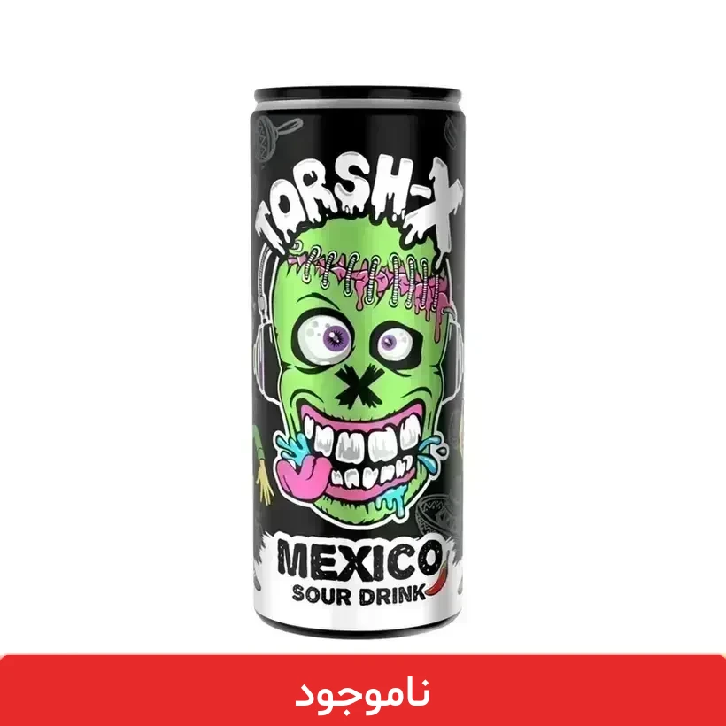 torshXMexico نوشابه گازدار مکزیکو ترش ایکس 250 میلی لیتر - بسته 12 عددی