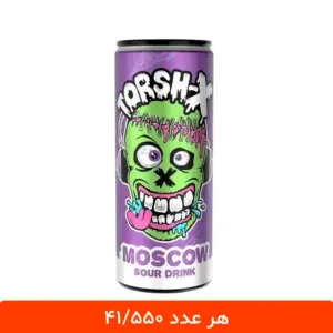 نوشابه گازدار مسکو ترش ایکس 250 میلی لیتر - بسته 12 عددی