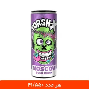 نوشابه گازدار مسکو ترش ایکس 250 میلی لیتر - بسته 12 عددی