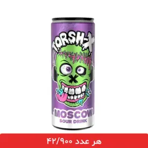 نوشابه گازدار مسکو ترش ایکس 250 میلی لیتر - بسته 12 عددی