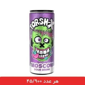 نوشابه گازدار مسکو ترش ایکس 250 میلی لیتر - بسته 12 عددی