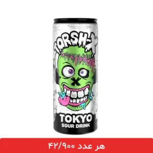 نوشابه گازدار توکیو ترش ایکس 250 میلی لیتر - بسته 12 عددی